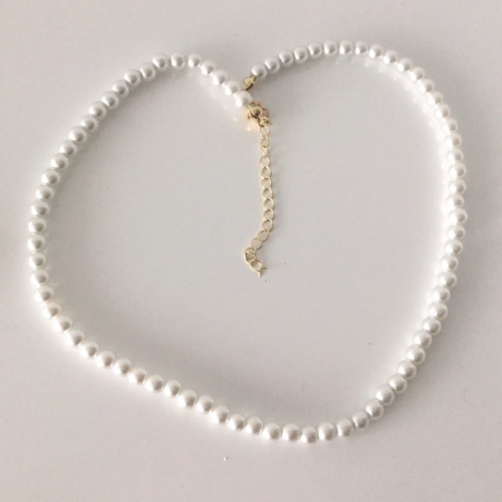 Faux Pearl Necklace